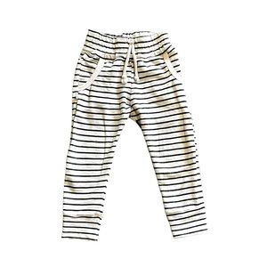 Childhoods Natural Stripe Slub Joggers